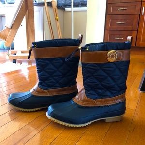 Quilted Duck Boots